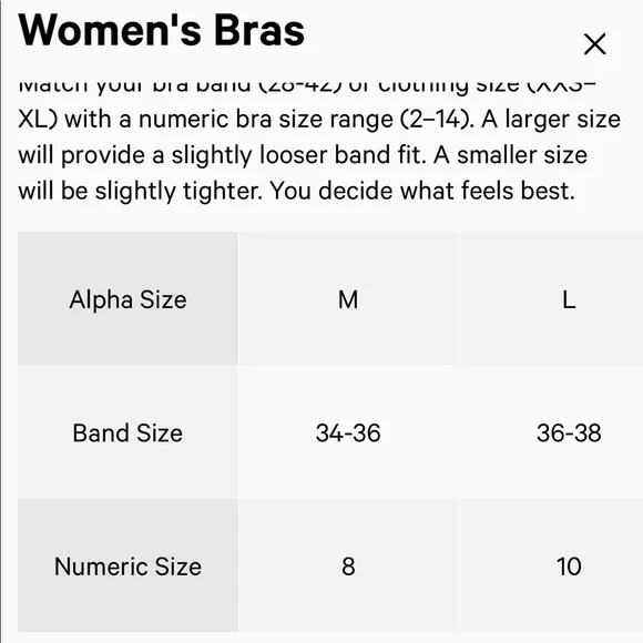 Lululemon Energy Bra Size 8 - Picture 6 of 7